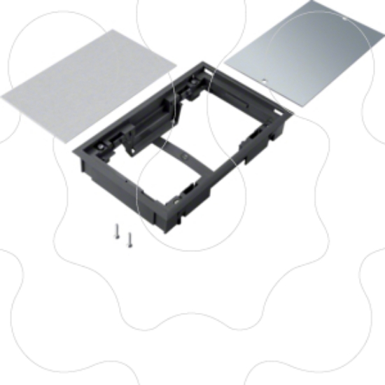 Imagem de Tampa cega Rect. 147x247 5mm Pret