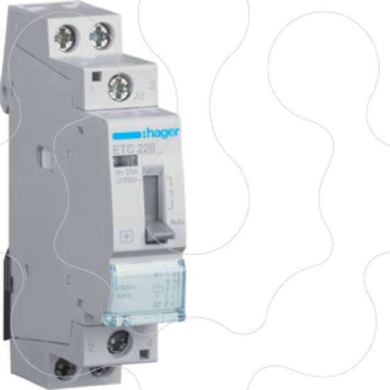 Imagem de Contactor dia/noite 25A, 2NF, 230V 1M