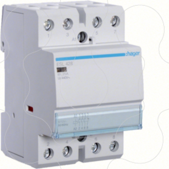 Imagem de Contactor 25A, 3NA+1NF, 12V 2M