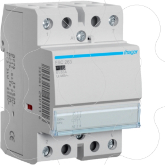 Imagem de Contactor 63A, 2NA, 230V 3M