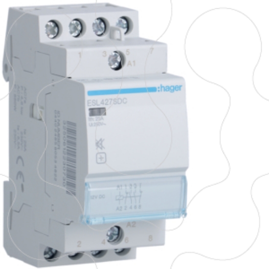 Imagem de Contactor silencios 25A, 2NA+2NF, 12V DC