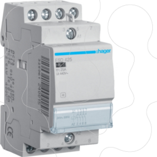 Imagem de Contactor 25A, 4NA, 24V 2M