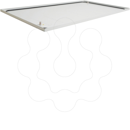 Imagem de Painel aberto p/base/topo l.1000 p.600