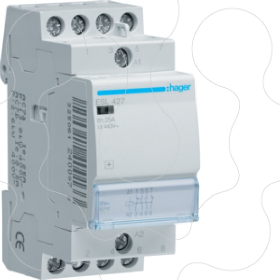 Imagem de Contactor 25A, 2NA+2NF, 12V 2M