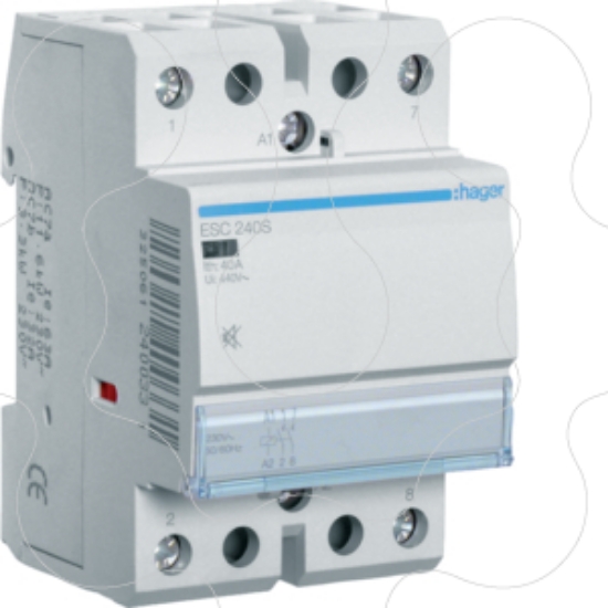Imagem de Contactor silencioso 40A, 2NA, 230V 3M