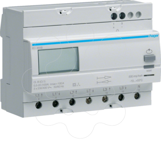 Imagem de Cont. energia trif. directo 100A bidir.