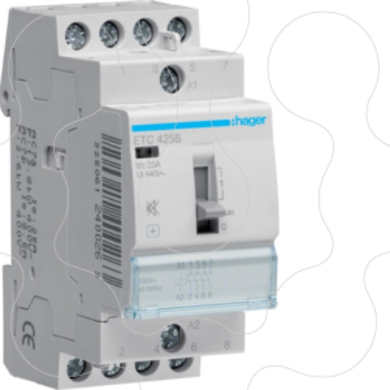 Imagem de Contactor silenc. D/N 25A, 4NA, 230V