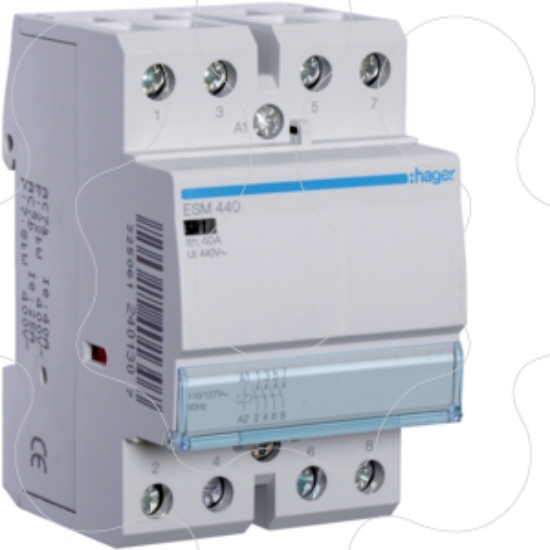 Imagem de Contactor 40A, 4NA, 110/127V 3M