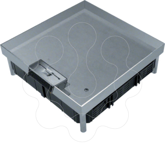 Imagem de Tampa Quadr 200x200 12M Aço inox 43mm