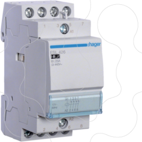 Imagem de Contactor 25A, 4NF, 12V 2M