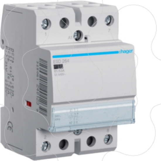 Imagem de Contactor 63A, 2NF, 24V 3M