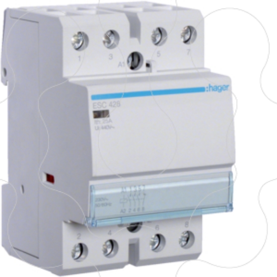 Imagem de Contactor 25A, 3NA+1NF, 230V 2M