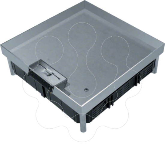 Imagem de Tampa Quadr 200x200 12M Aço inox 28mm