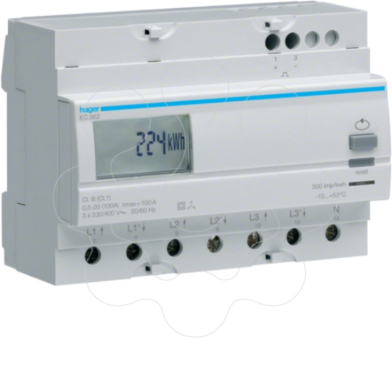Imagem de Cont. energia trif. directo 100A 2T