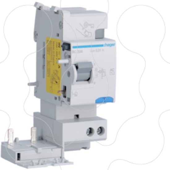 Imagem de Bloco dif. 2P 25A 10mA tipo AC 2M