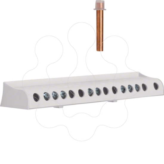 Imagem de Barra de neutro suplementar 125A 15 Lig.