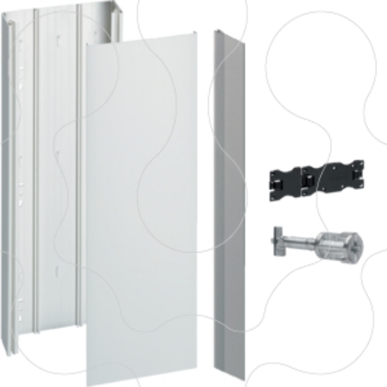 Imagem de Kit calha gamma 13 c/ 1 tampa, 2,6m