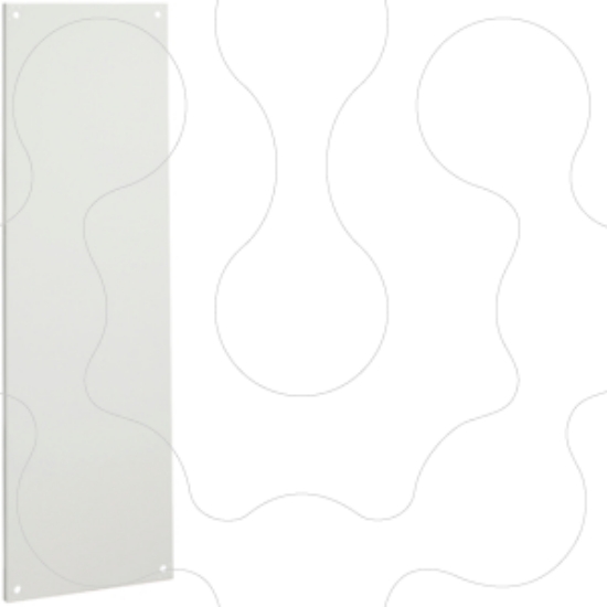 Imagem de Painel cego p/base/topo l.1200 p.400
