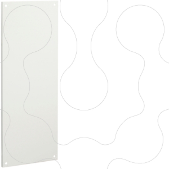 Imagem de Painel cego p/base/topo l.1000 p.400
