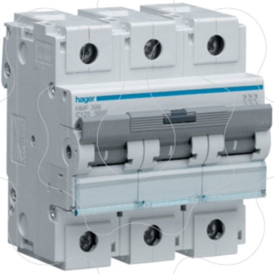 Imagem de Disjuntor 3P 125A C 10kA 4,5M