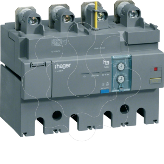 Imagem de Bloco dif. h630 4P 500A reg. 0,03-6A