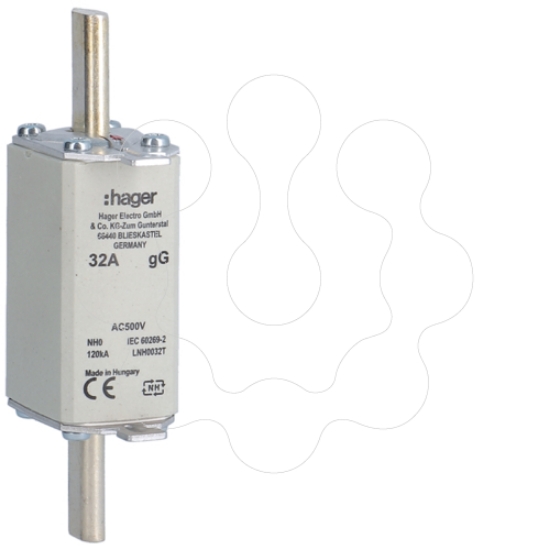 Imagem de Fusível de facas NH0 gG 32A 500V