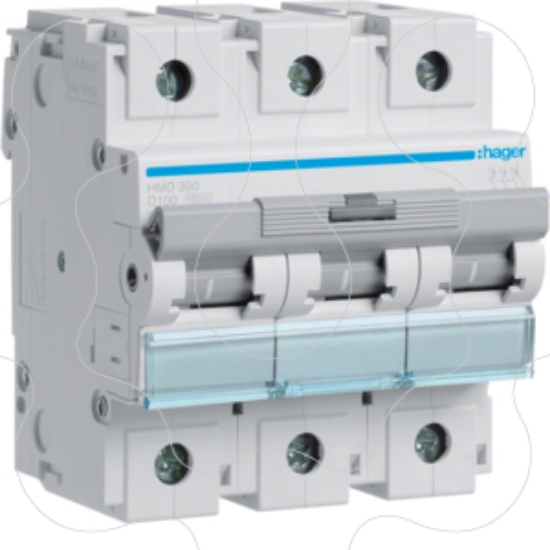 Imagem de Disjuntor 3P 100A D 15kA 4,5M