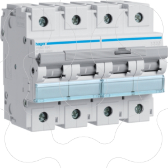Imagem de Disjuntor 4P 100A B 15kA 6M