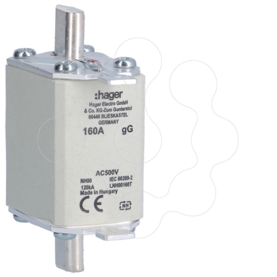 Imagem de Fusível de facas NH00 gG 160A 500V
