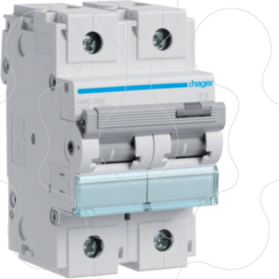 Imagem de Disjuntor 2P 80A D 15kA 3M