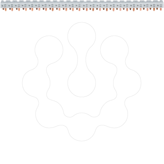 Imagem de Pente de lig. 3P+N 63A p/sist. P+N 24M
