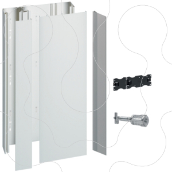 Imagem de Kit calha gamma 18 c/ 1 tampa, 2,6m
