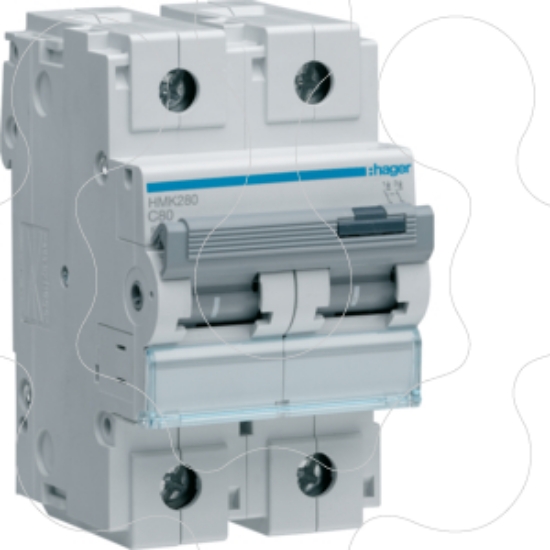 Imagem de Disjuntor 2P 80A C 30kA 3M