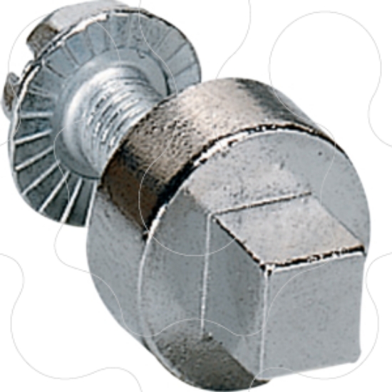 Imagem de Fechadura p/IP55/IP65 quadrada 7mm