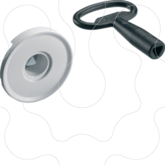 Imagem de Fechadura p/IP54 triangular 7mm