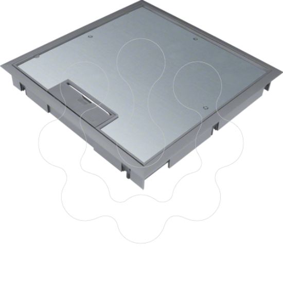 Imagem de Tampa fin. Encas Quadr 294x294 5mm Cinz