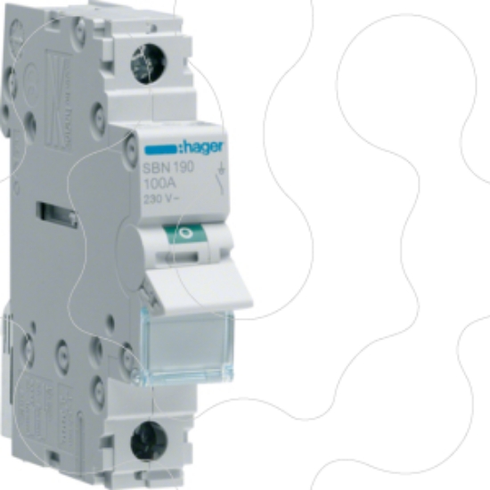 Imagem de Interruptor Modular 1P 100A