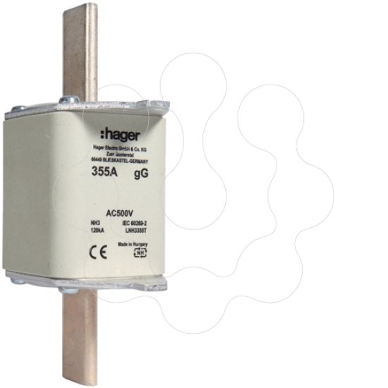 Imagem de Fusível de facas NH3C gG 355A 500V