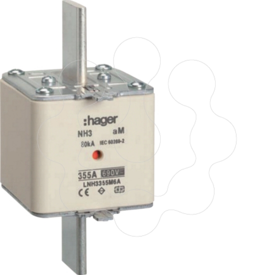 Imagem de Fusível de facas NH3 aM 355A 690V