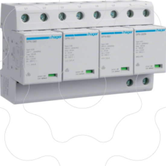 Imagem de Limit. Tipo 1+2 3P+N (TT) Up=1,5kV