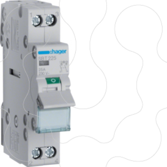 Imagem de Interruptor Mod. c/Ind. luminoso 2P 25A