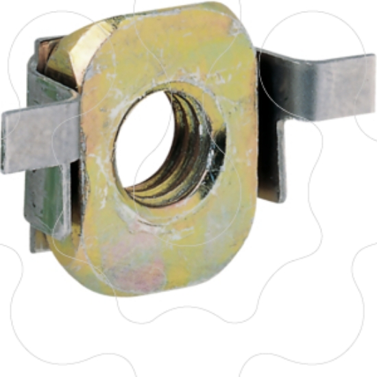 Imagem de Porca de gaiola 8x8 rosca M6