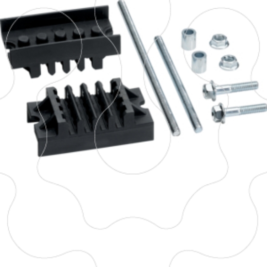 Imagem de Suporte p/barras de 5mm 4x(3P+N)