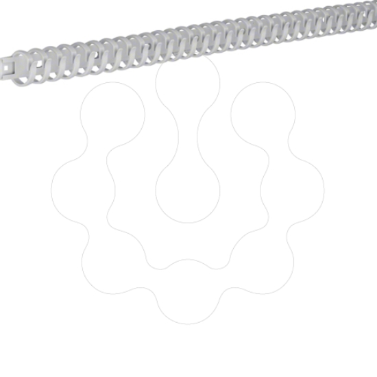 Imagem de Calha cablagem VK-flex 20, L=500mm