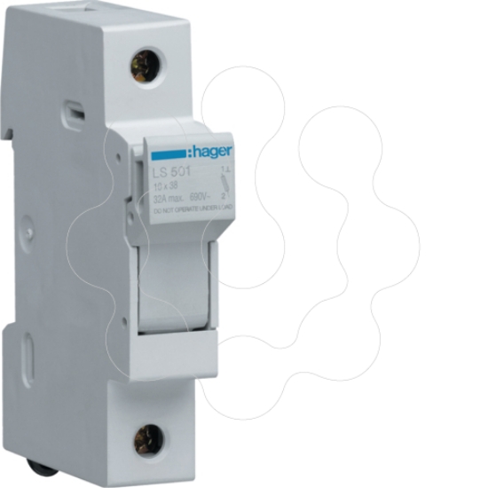 Imagem de Corta-circuitos 1P 32A 400V L38 1M