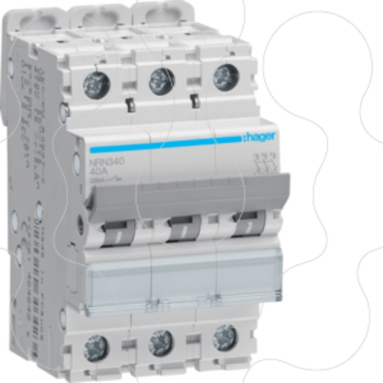 Imagem de Disjuntor 3P 40A C 20kA 3M