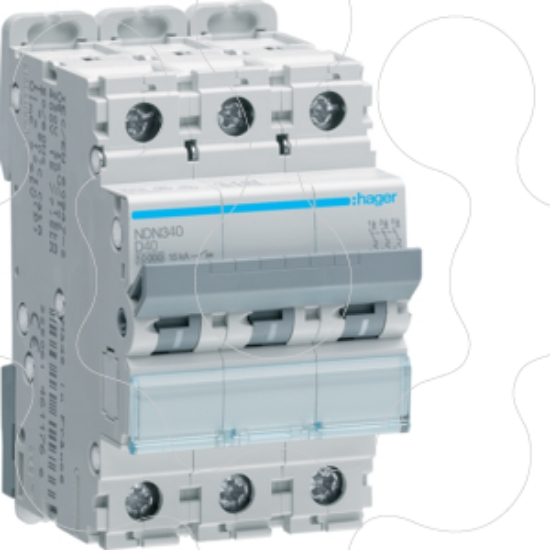 Imagem de Disjuntor 3P 40A D 10/15kA 3M