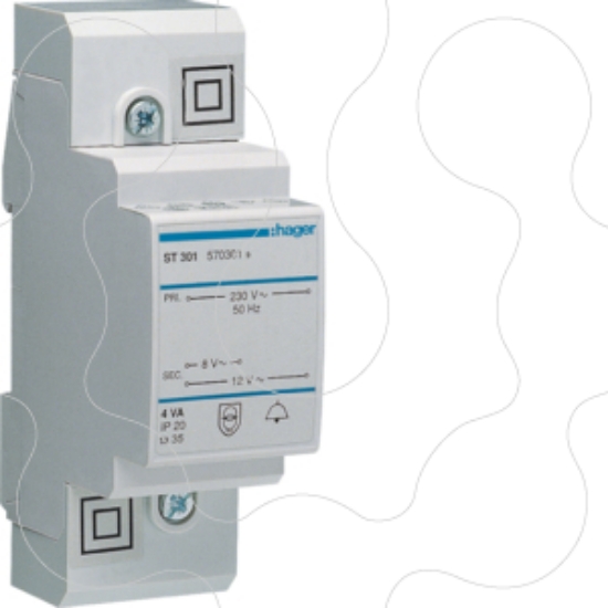Imagem de Transf. campaínha 230V/8-12V 4VA 2M