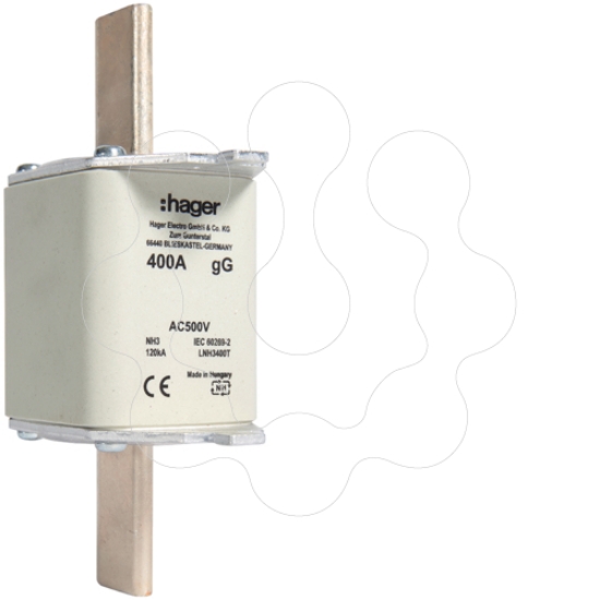 Imagem de Fusível de facas NH3C gG 400A 500V