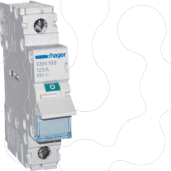 Imagem de Interruptor Modular 1P 125A